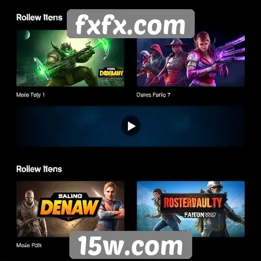 Análise das principais categorias de jogos no fxfx.com
